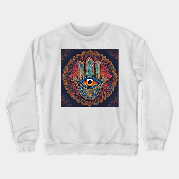 Attract good fortune with this beautiful amulet. Crewneck Sweatshirt by ShadowCarmin